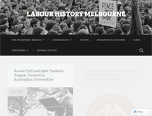 Tablet Screenshot of labourhistorymelbourne.org